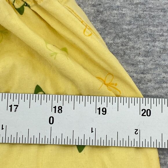 Vintage Intimate Classics Sleepwear Pants Womens Large Yellow Frogs Lounge PJ - Picture 9 of 12